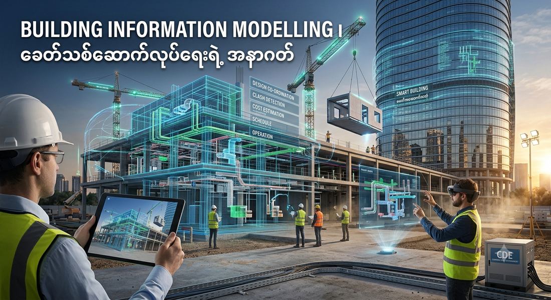 Building Information Modelling , ခေတ်သစ်ဆောက်လုပ်ရေးရဲ့ အနာဂတ်