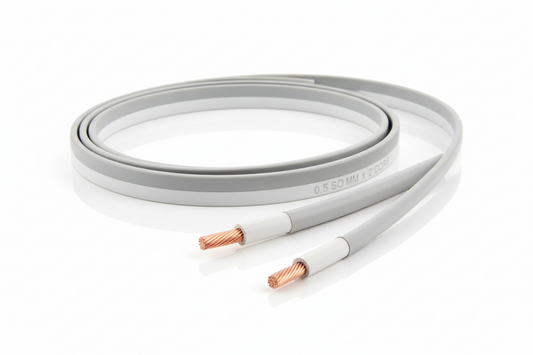 0.5 SQ MM x 2 Core RR KABEL Multicore Flexible Cables ( Flat )