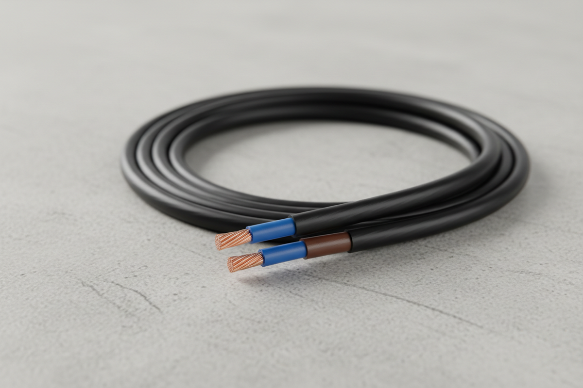 0.5 SQ MM x 2 Core RR KABEL Multicore Flexible Cables ( Round )