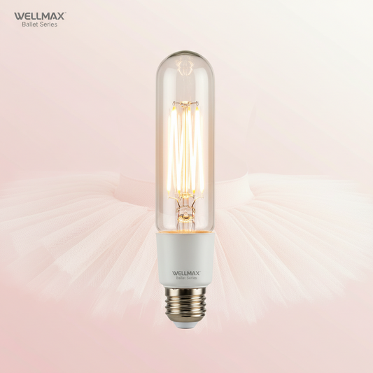 10W WELLMAX Ballet Series LED T Bulb E27/B23