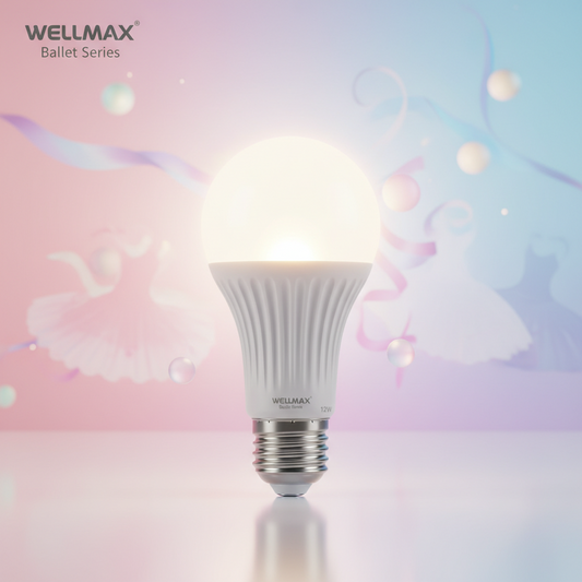 12W WELLMAX Ballet Series LED Bulb E27/B23
