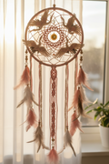 CM's Paradise, Macrame Woven Bohemian Dreamcatcher