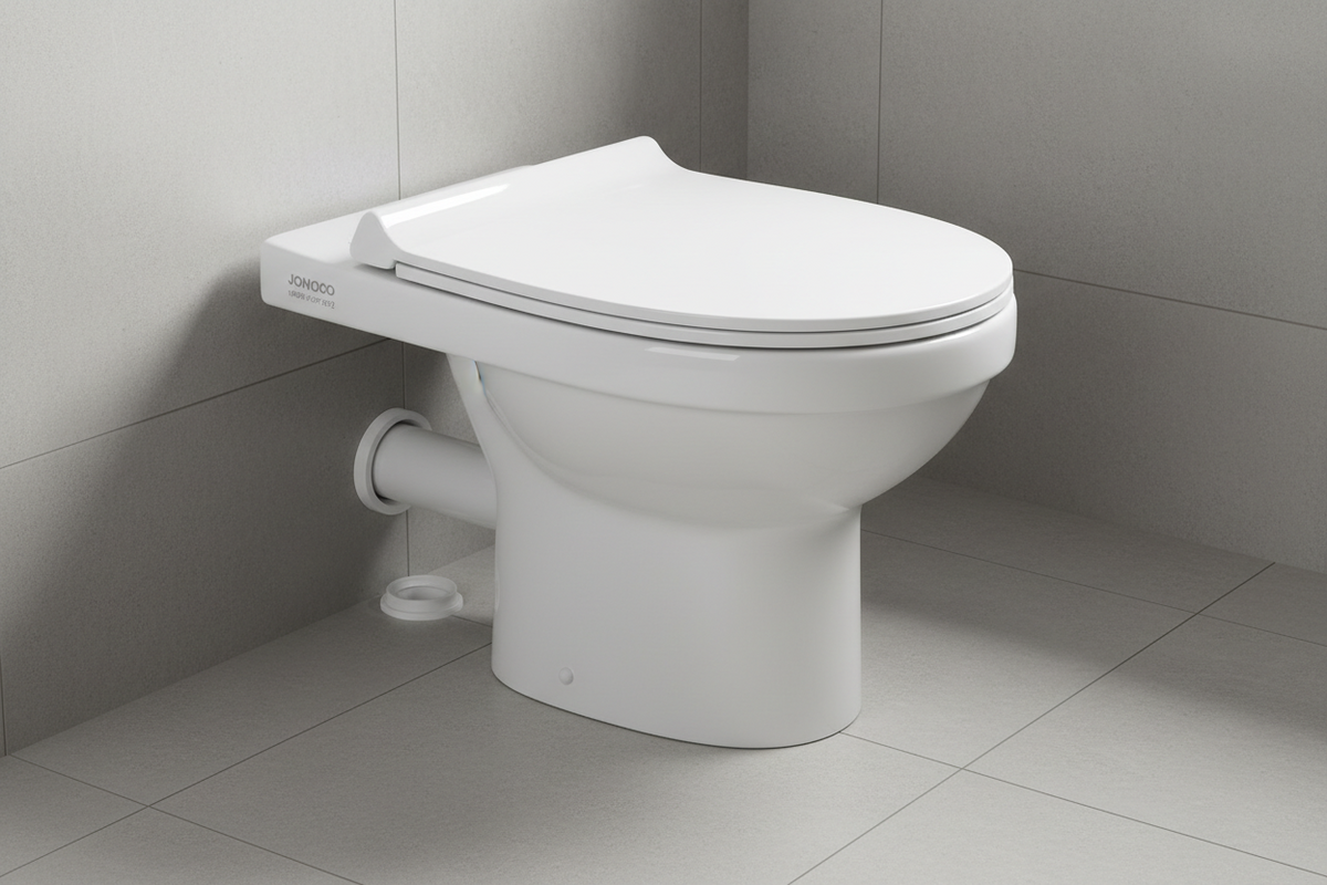 14099-1/21P-I012, JOMOO, Squatting Pan (With Bend)-001
