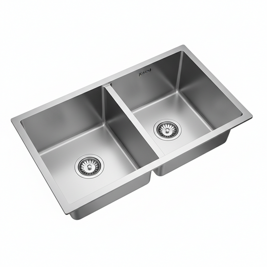 06080-7Z-I011, JOMOO, Stainless Steel Double Tank Sink