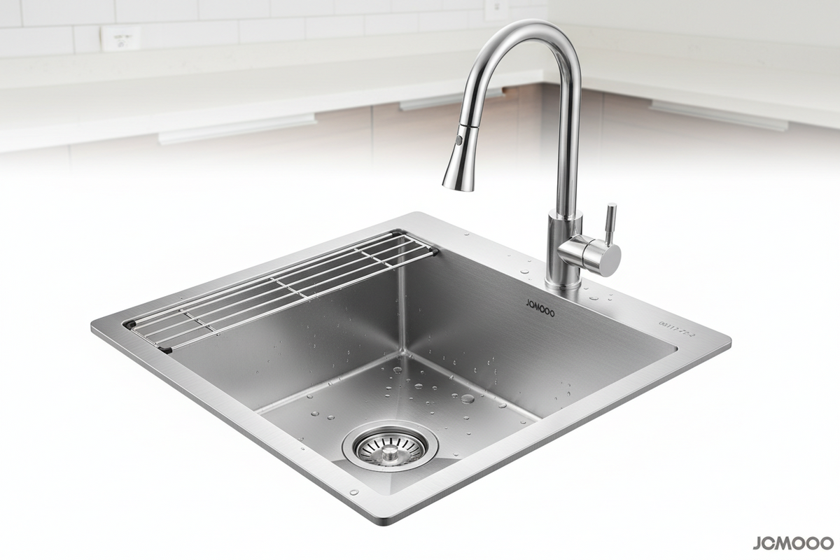 06117-7Z-2, JOMOO, Stainless Steel Single Tank