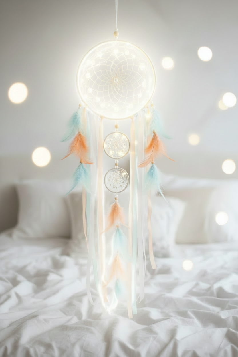 CM's Paradise, LED Glowing Night Light Dreamcatcher